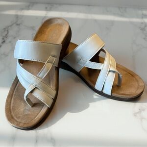 Easy Spirit Women's Wilamena White Sandals - Size 6